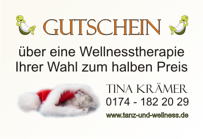 Flyer Gutschein