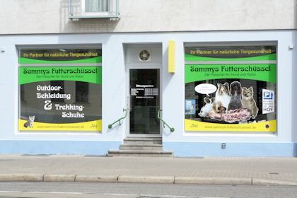 Montage für Schaufenster