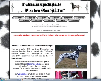 Dalmatinerzuchtstätte Von den Sandstücken in Schermen/Sachsen-Anhalt